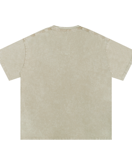 Pufferfish Snow Washed Oversized Cotton