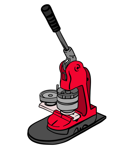 Button maschine