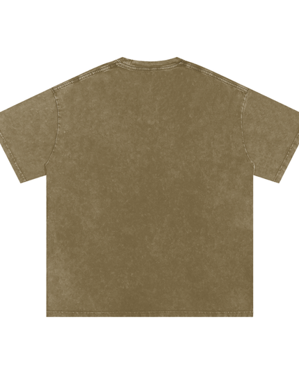 Pufferfish Snow Washed Oversized Cotton