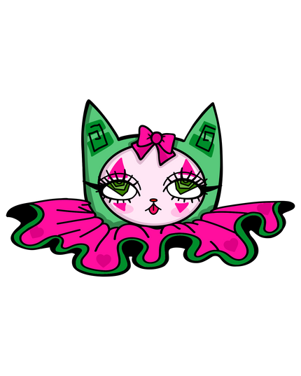 Cat clown