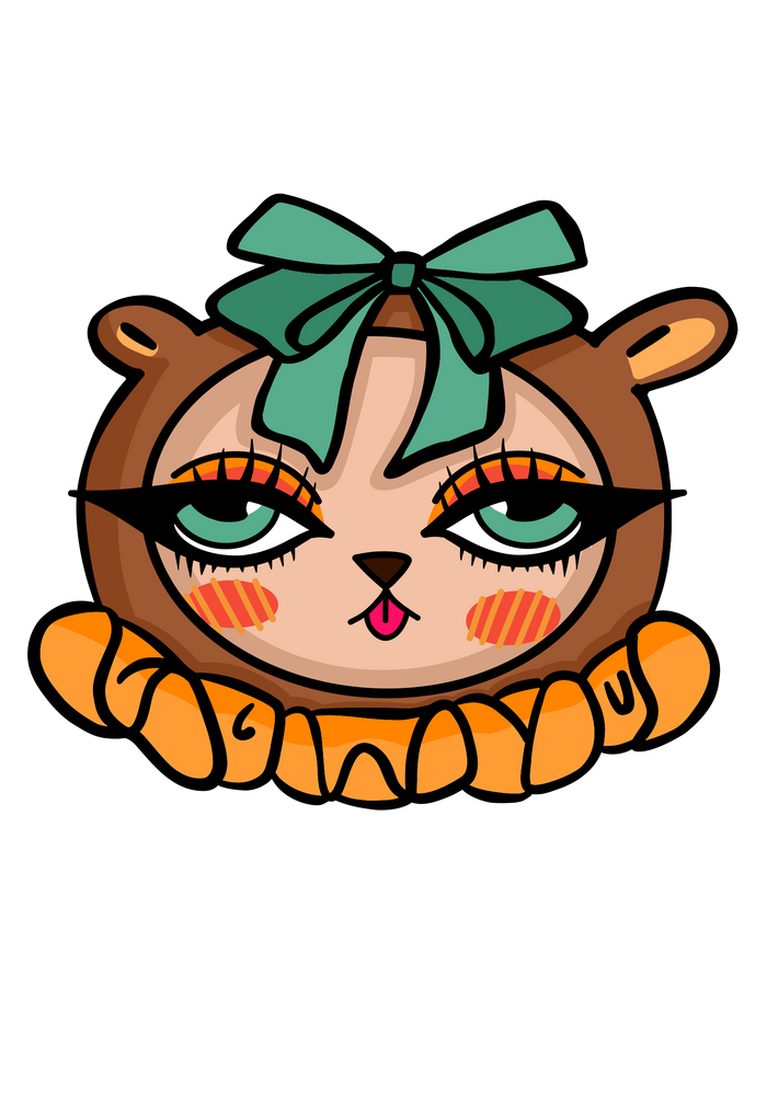 Bear clown