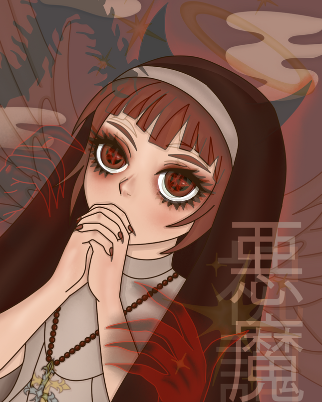 Cursed nun