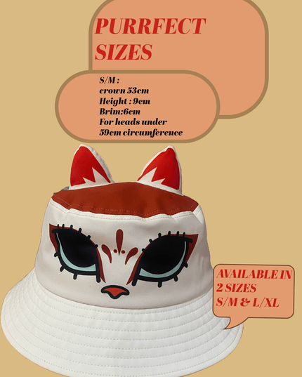 Cat bucket hat - Prettysmarttwins