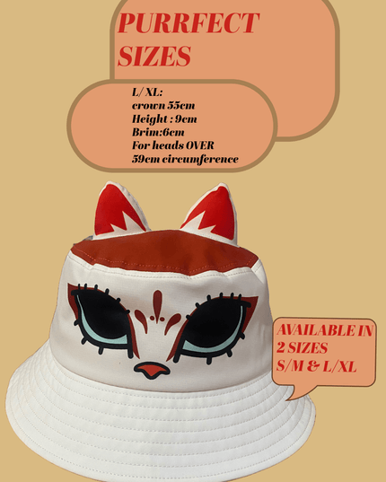 Cat bucket hat - Prettysmarttwins