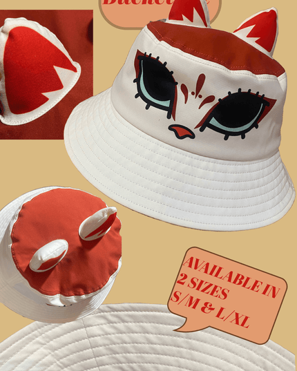 Cat bucket hat - Prettysmarttwins