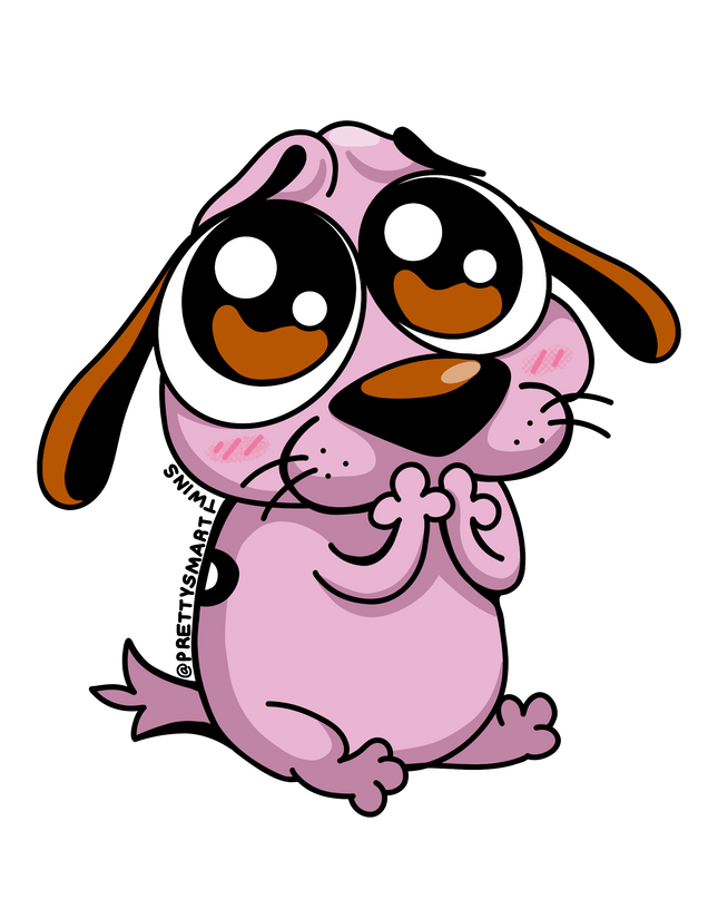 Courage the Cowardly Dog - Prettysmarttwins