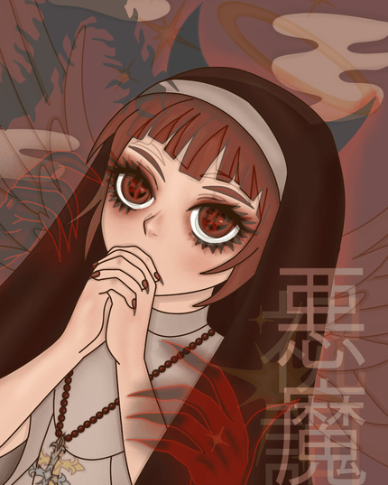 Cursed nun - Prettysmarttwins