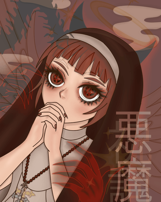 Cursed nun - Prettysmarttwins
