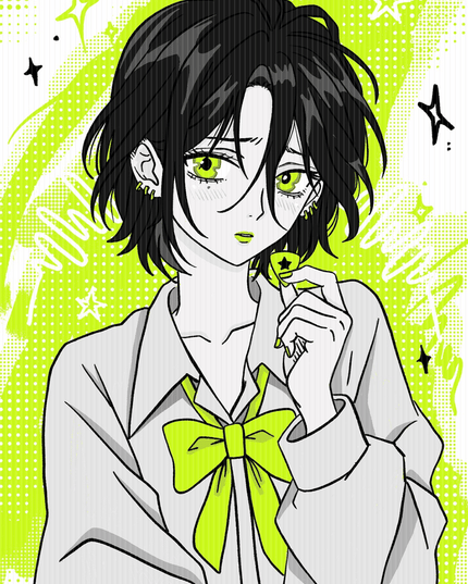 Mitsuki Green Yuri A5