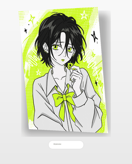 Mitsuki Green Yuri A5